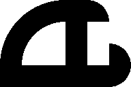 Stylised cyrillic letters D and B